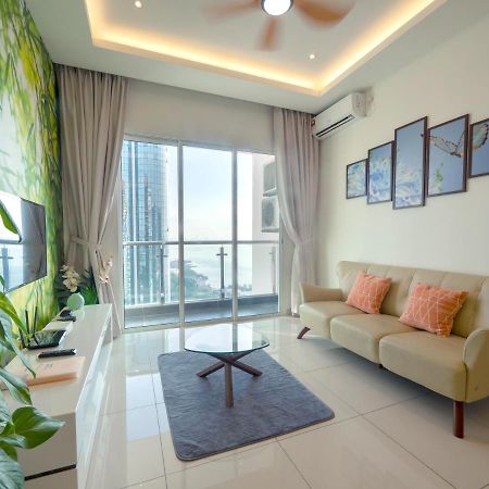 Seaview Condo Near Rf Mall, Food Court & Free Netflix Johor Bahru Ngoại thất bức ảnh