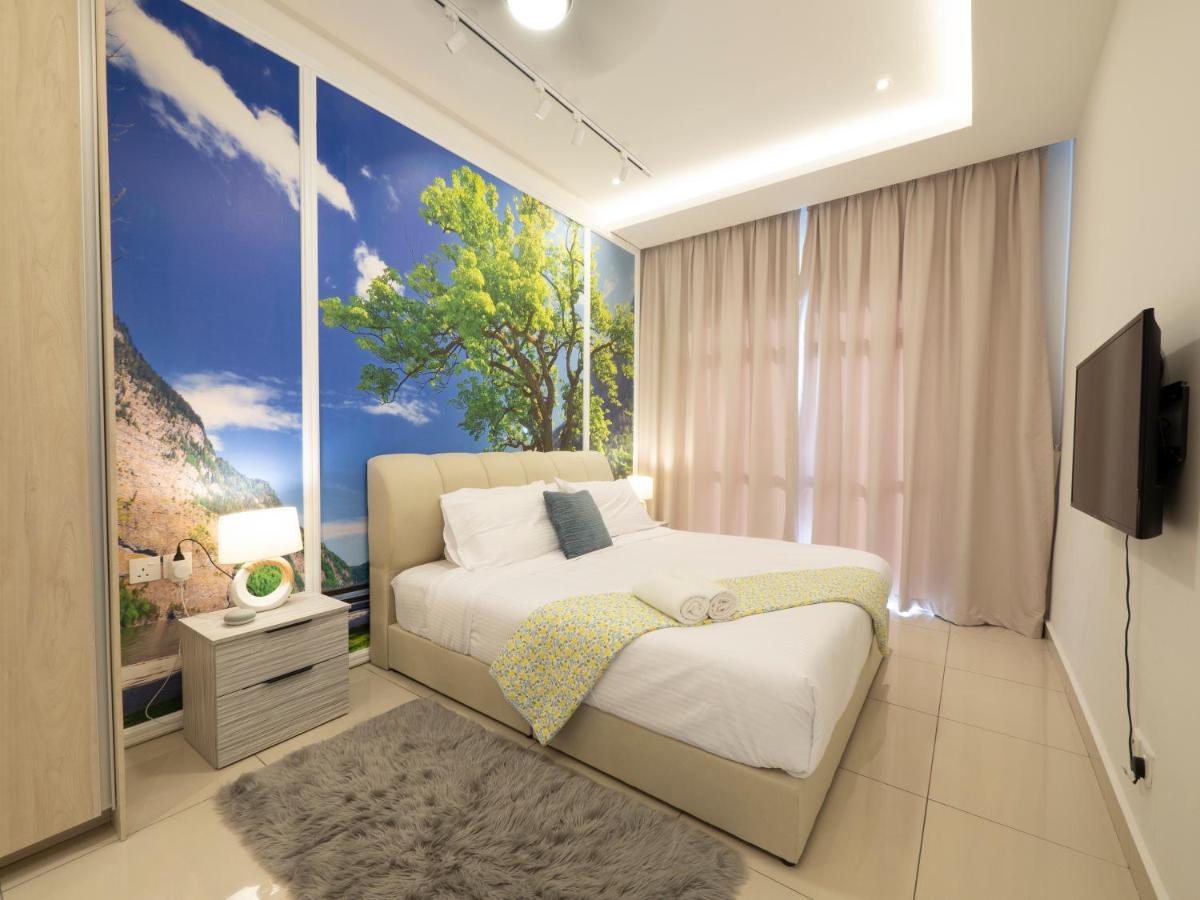 Seaview Condo Near Rf Mall, Food Court & Free Netflix Johor Bahru Ngoại thất bức ảnh
