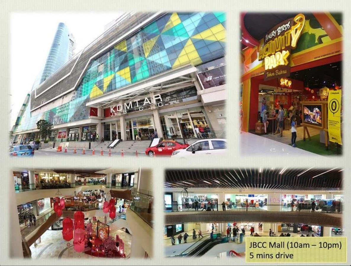 Seaview Condo Near Rf Mall, Food Court & Free Netflix Johor Bahru Ngoại thất bức ảnh